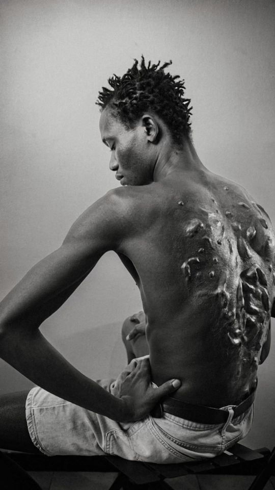 The Scourged Back — Morphing, original to replica